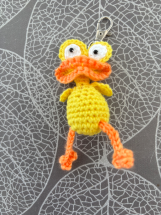 Hæklede nøgleringe