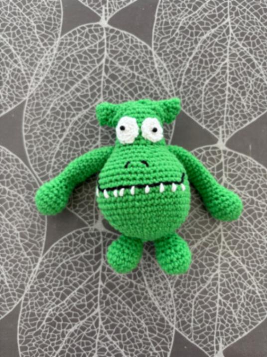 Hæklede nøgleringe